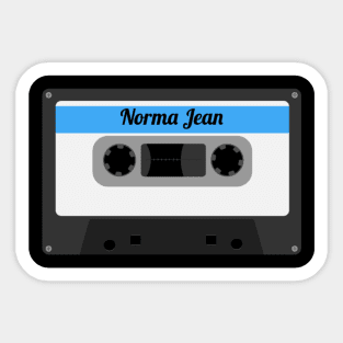 Norma Jean / Cassette Tape Style Sticker